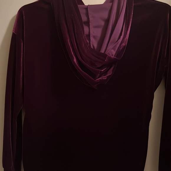 SHEIN split side tunic with hood & matching leggings SET - Picture 4 of 7